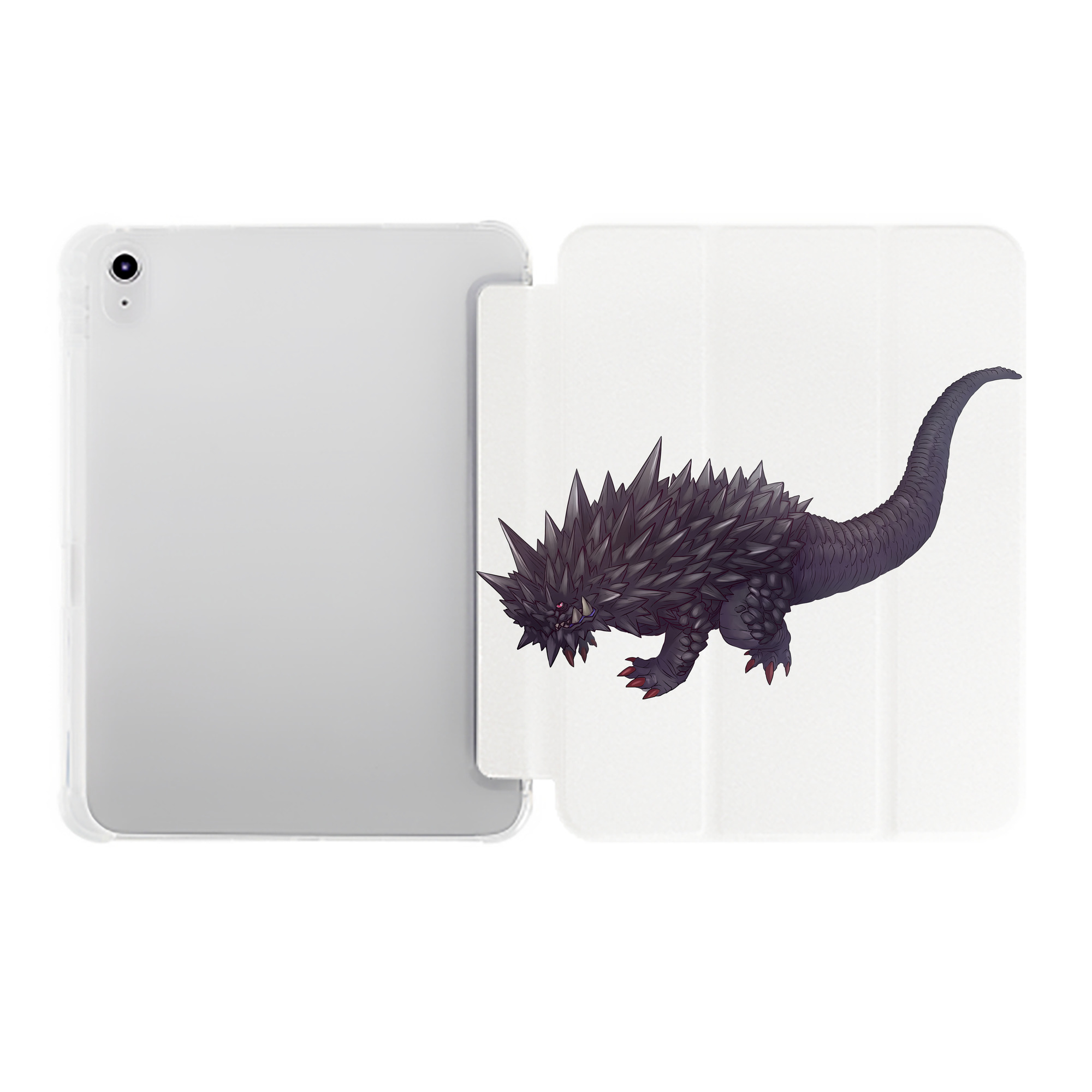 （画像用） ウルトラマン Ultraman IPad ケース ペン収納付き 三つ折りスタンド PUレザー×シリコン 対応機種9.5/10.5/10.9インチ